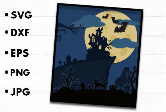 3D SVG Halloween for Laser Cutting & Autumn Crafts