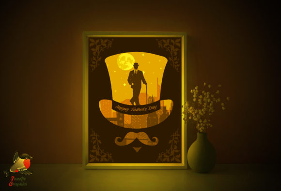Father's Day Gift 3D SVG Shadow Boxes Review