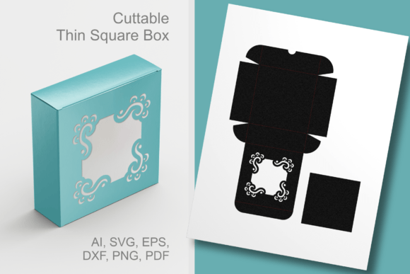 Ornate Window Thin Square Box Template Review