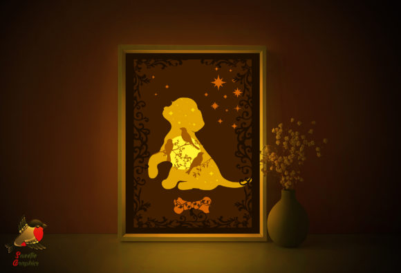 Puppy Dog 3D Light Box Template Review